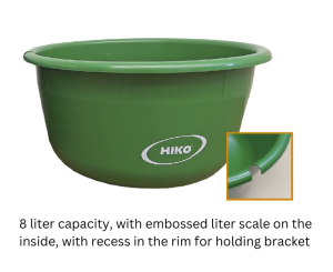 dringking bowl green
